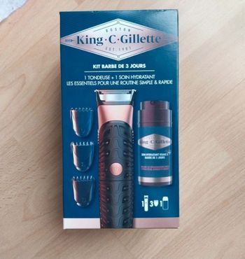 Kit barbe tondeuse + soin Gillette