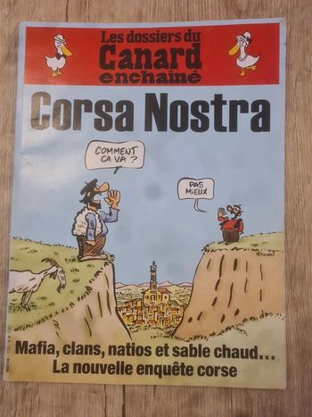 Les dossiers du canard enchainé corsa nostra