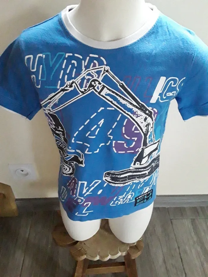 Tee-shirt manches courtes 116 cm - photo numéro 2