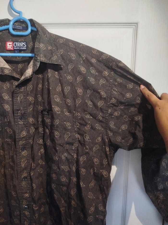 Chemise homme chaps L - photo numéro 8