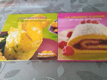 Deux livres tupperware tbe