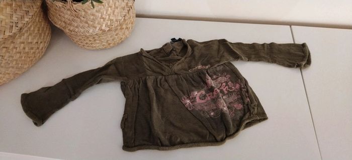 T-shirt kaki Creeks T6M