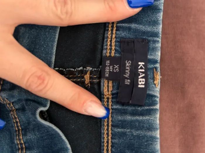jean skinny bleu - photo numéro 6