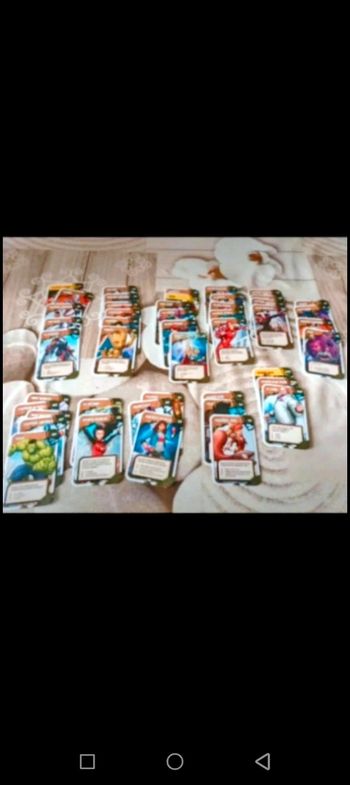 Cartes Marvel neuf