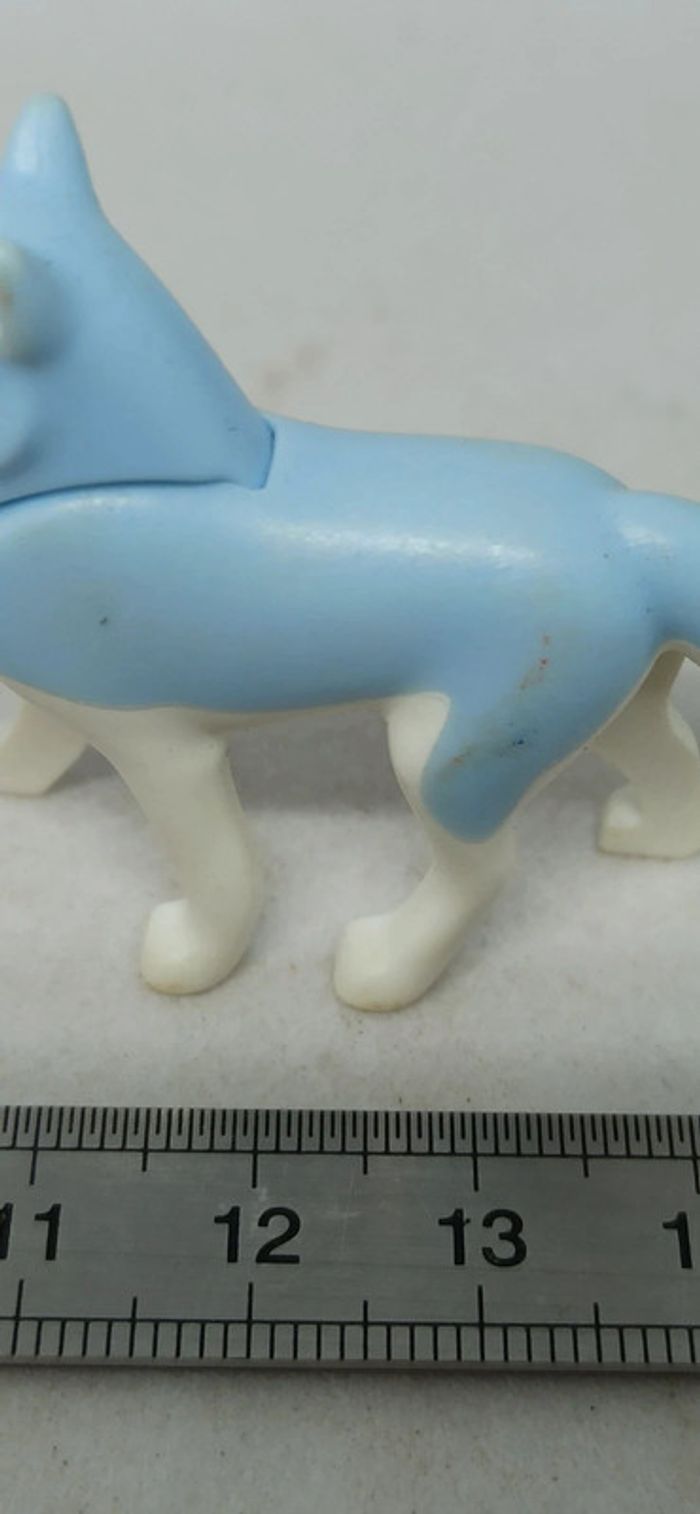 Chien de traîneau husky bleu et blanc playmobil - photo numéro 3