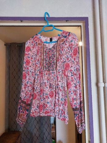 Blouse manches longues