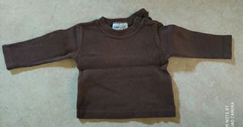 T-shirt manche longue 6 mois