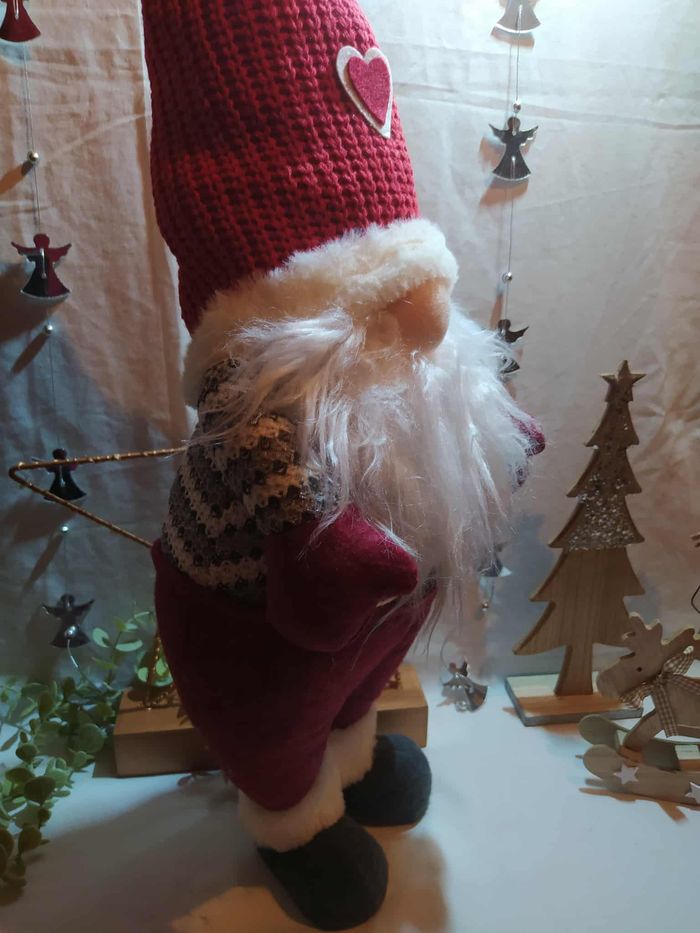 Lutin de Noel de 70 cm de haut. - photo numéro 4