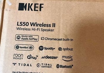 Kef LS50 Wireless II - Enceinte sans fil HiFi NEUVE