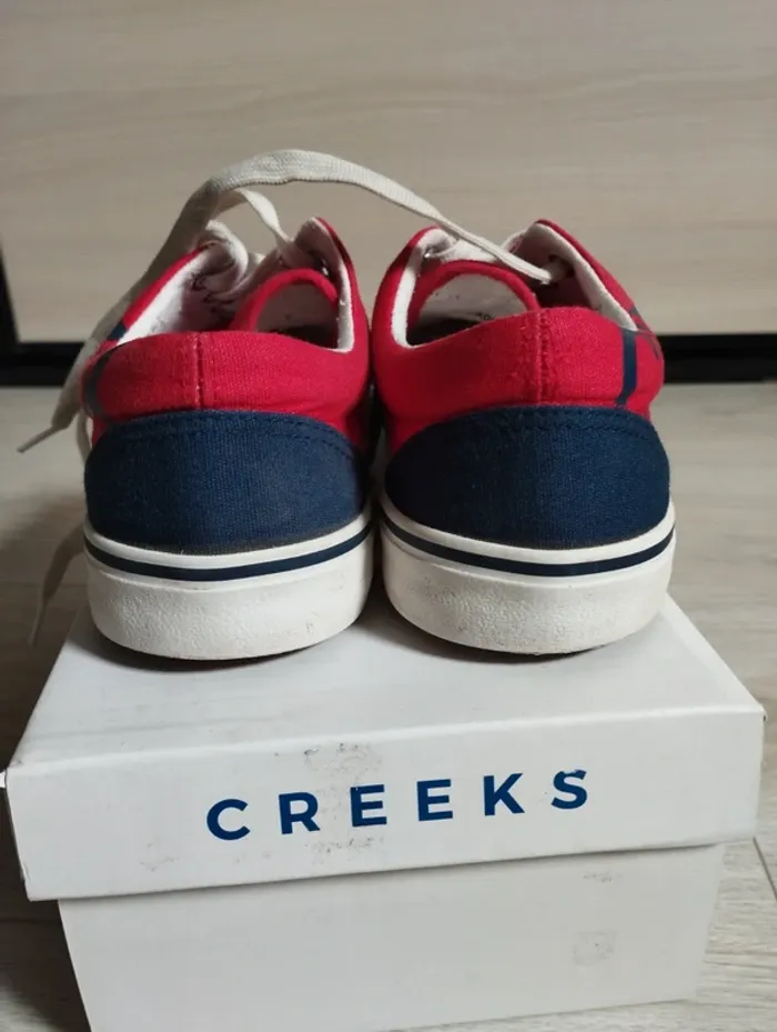 Baskets en toile creeks garçon pointure 35 - photo numéro 5