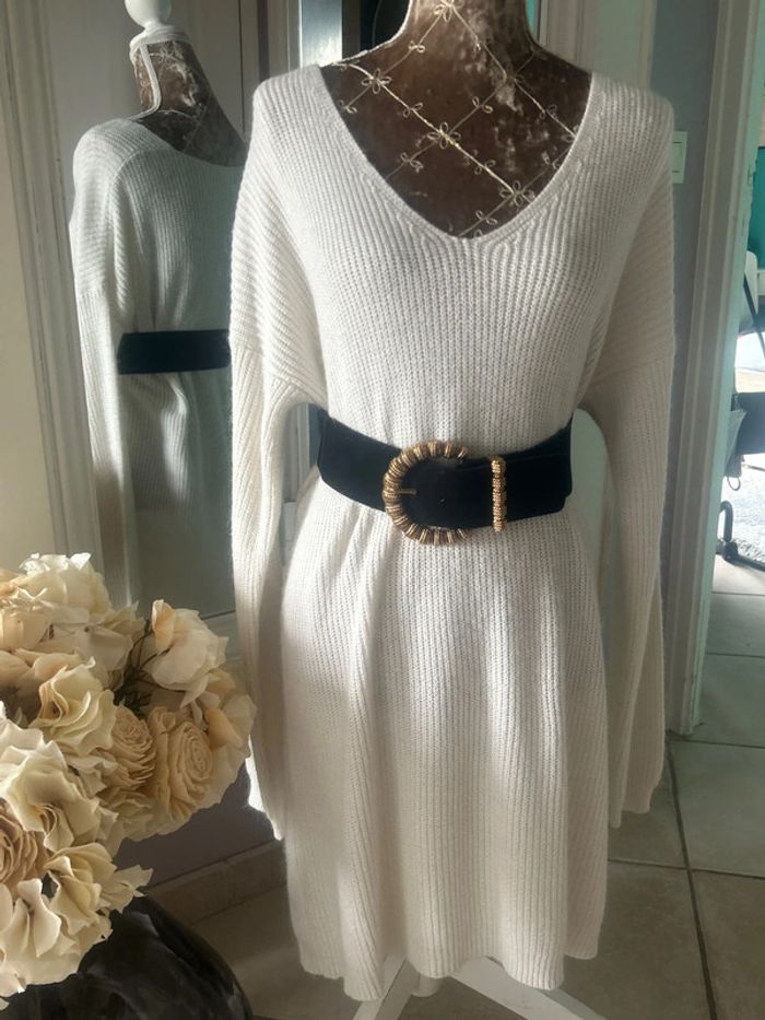 Robe pull taille unique mi-longue - photo numéro 4