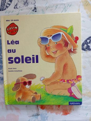 Livre Léa au soleil chez Nathan