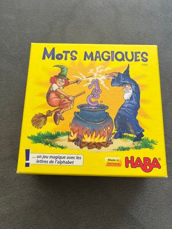 Jeu mots magiques haba 
