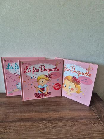 Lot de 3 livres Fée Baguette