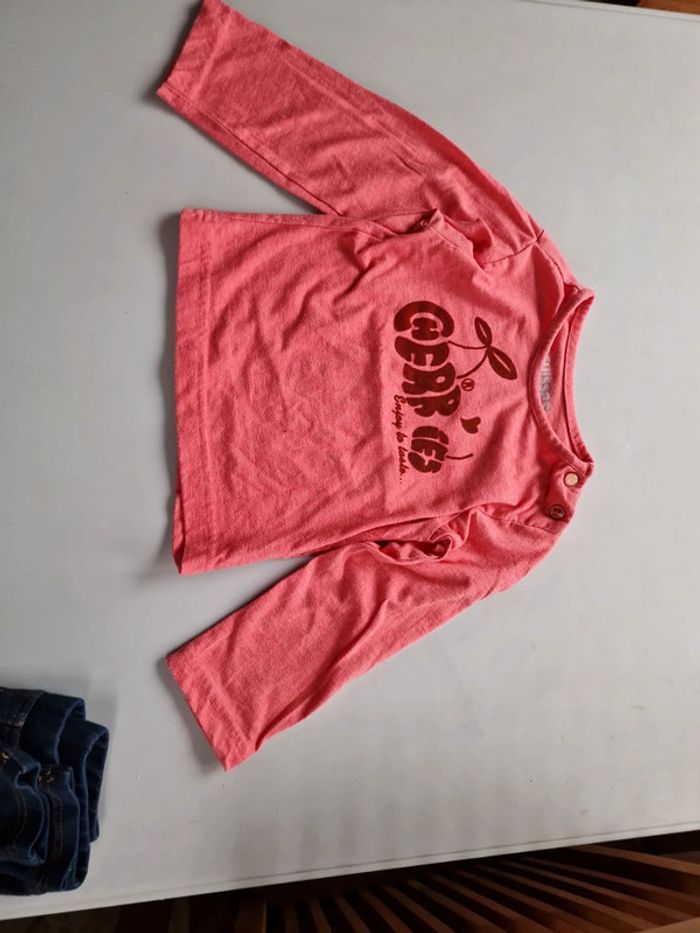 Ensemble leggings + tee-shirt manches longues fille - photo numéro 4