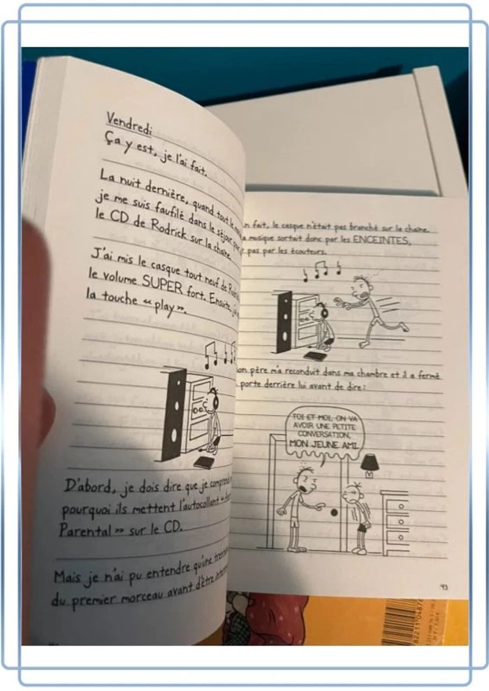 Livre le journal d’un dégonflé tome 1 - photo numéro 5