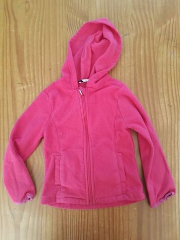 Sweat polaire zippé