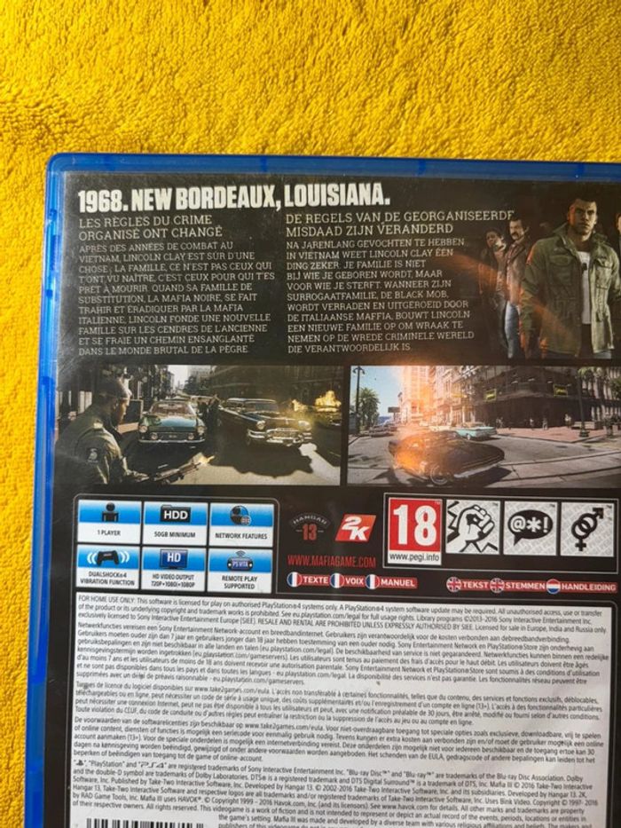 Jeu Ps4 Mafia 3 - photo numéro 3
