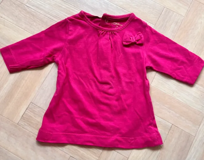 Hauts grandes manches x2 Taille 1 mois - photo numéro 3