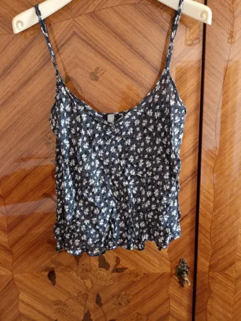 Petit caraco bleu marine et blanc-T38-Etam