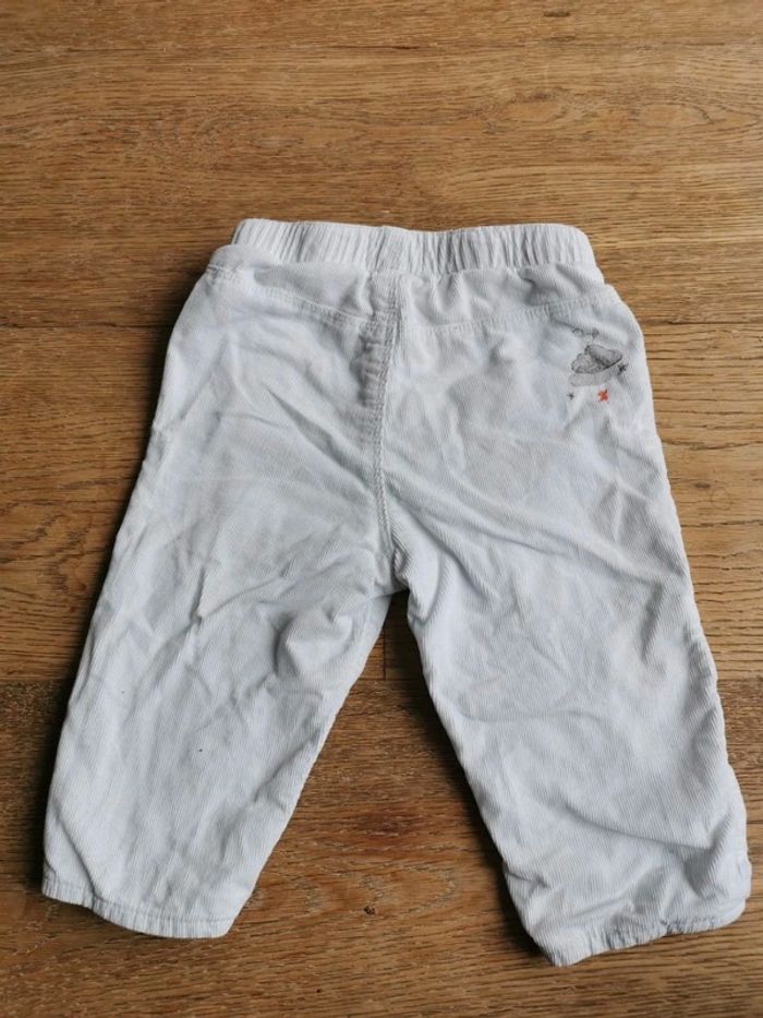 Pantalon blanc la Cie des petits 9mois - photo numéro 2