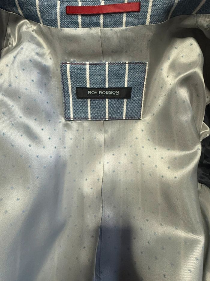 Roy robson - Blazer, Bleu, taille 48 - photo numéro 4