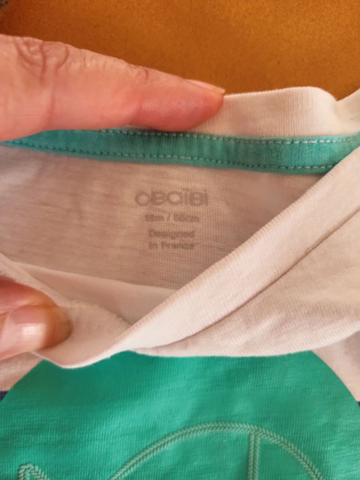 T shirt manches longues 18 mois obaibi - photo numéro 4