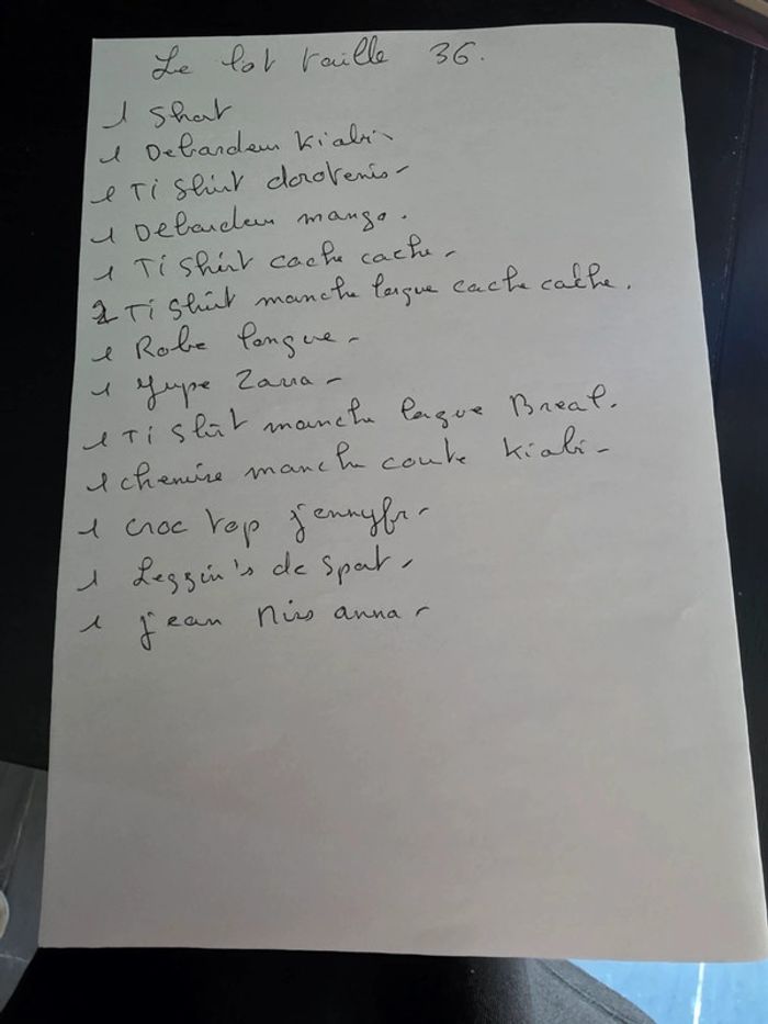 Lot de vêtements femme - photo numéro 2