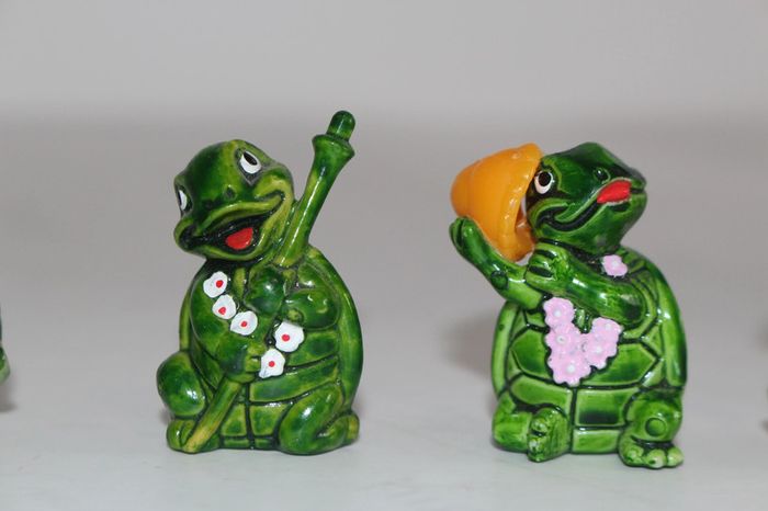 Kinder Serie Tiny Tortues 7 figurines - photo numéro 4