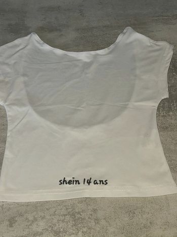 T-shirt fille shein 14 ans