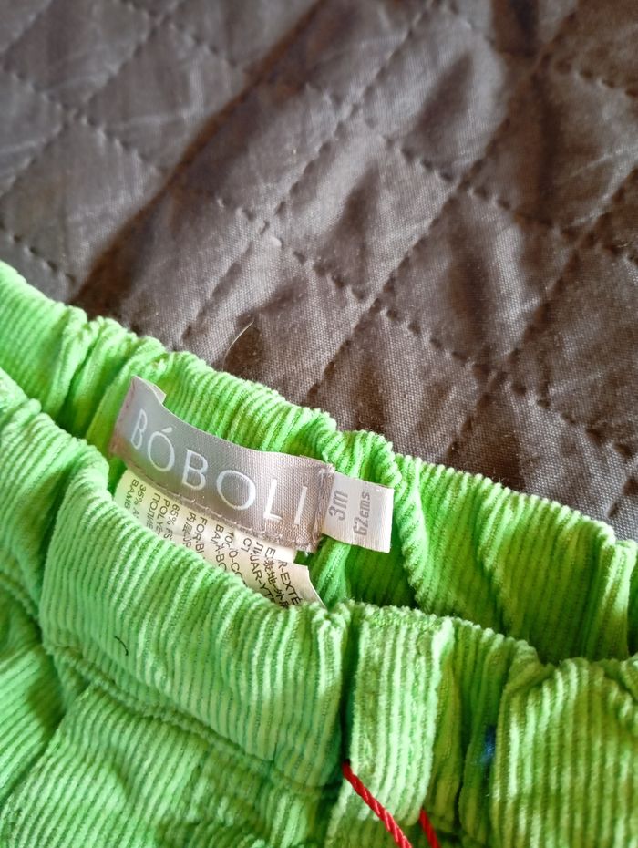 Pantalon velours 3 mois - photo numéro 2