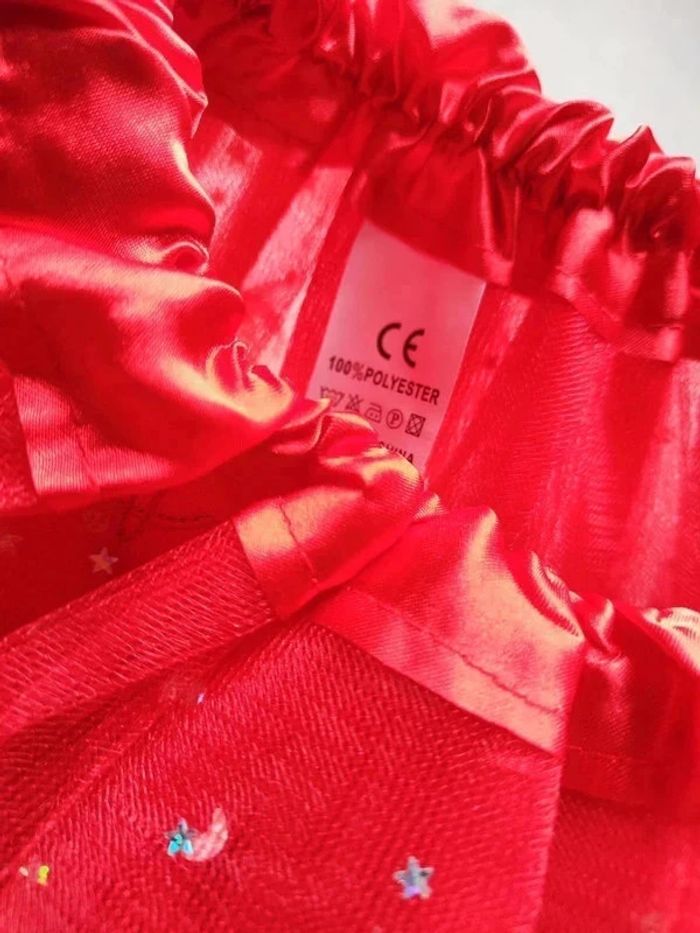 Jupe tutu rouge à leds scintillantes - photo numéro 7