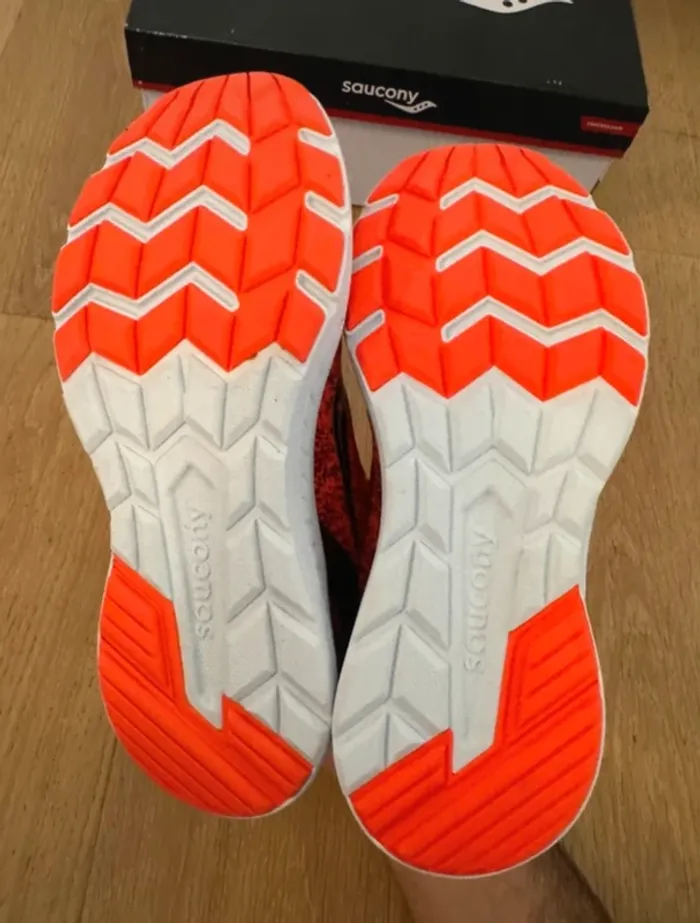Baskets Saucony S-Freedom Iso Vizi - taille 36.5 orange - photo numéro 6
