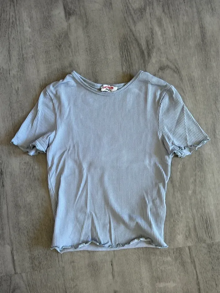 T-shirt bleu claire