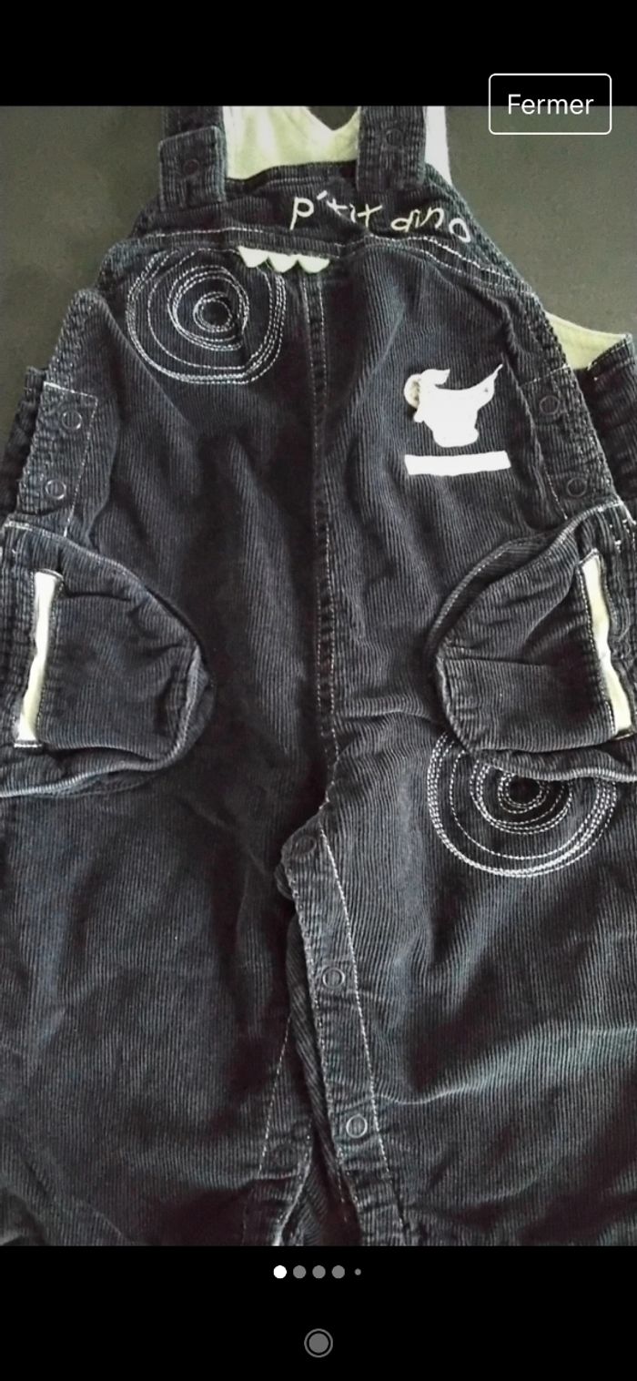 Salopette p'tit dino 🦕 - photo numéro 5