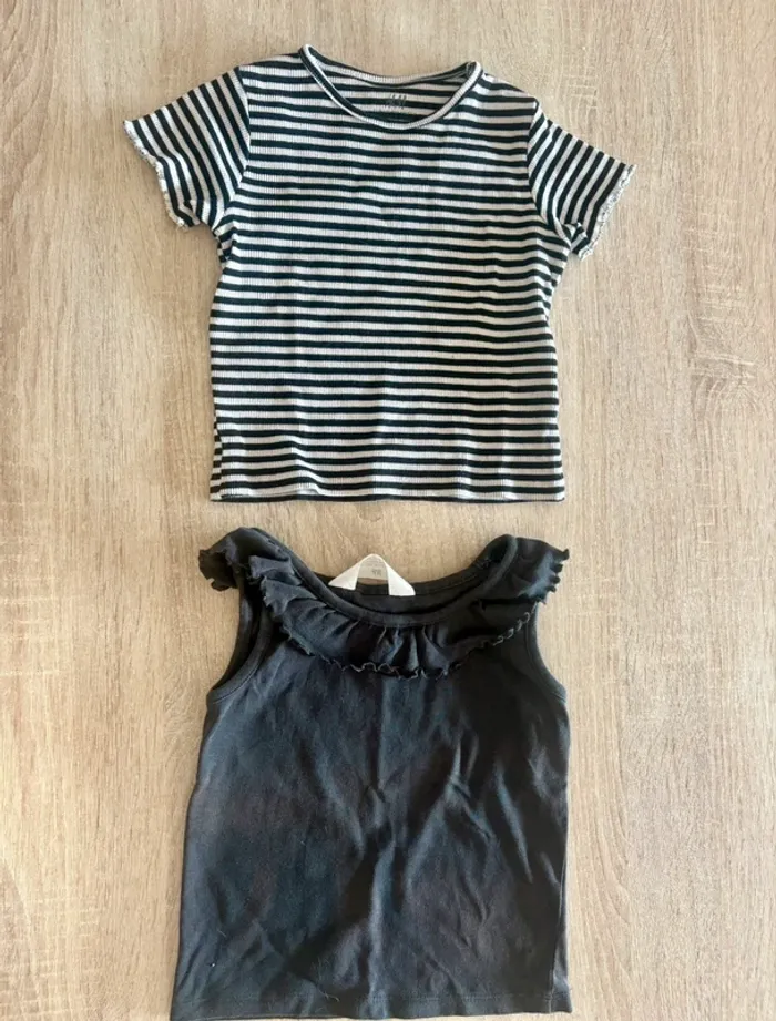 Lot t-shirt H&M - photo numéro 2