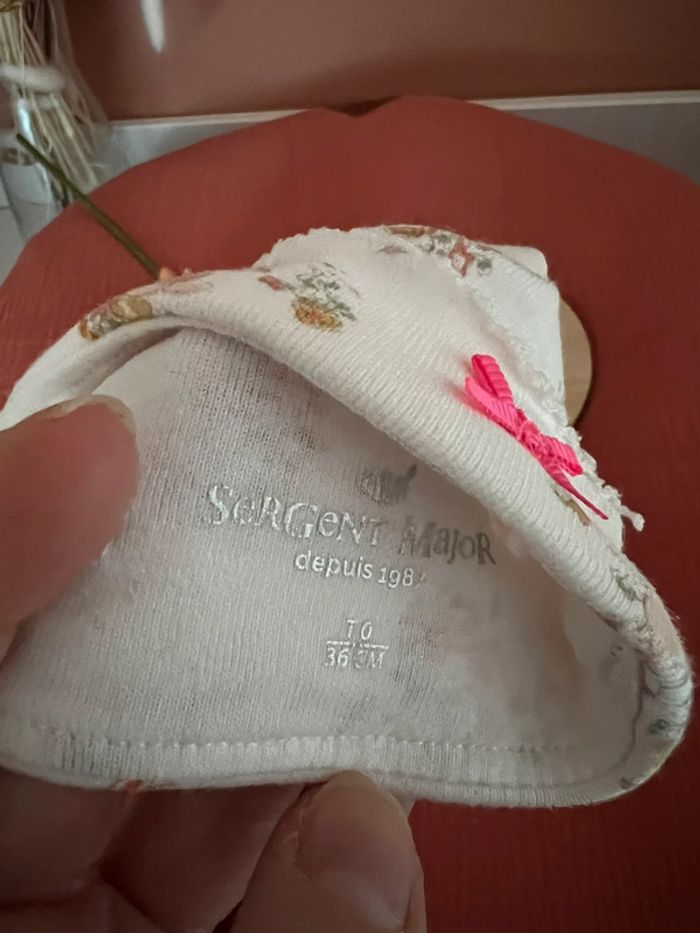 Bonnet naissance sergent major - photo numéro 5