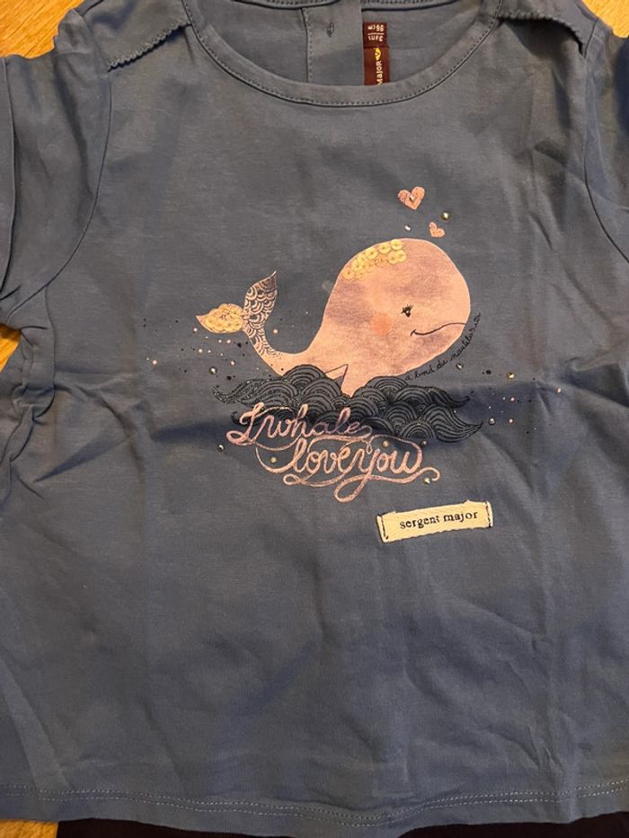 Vend ensemble sergent major fille 3 ans très bon état - photo numéro 3