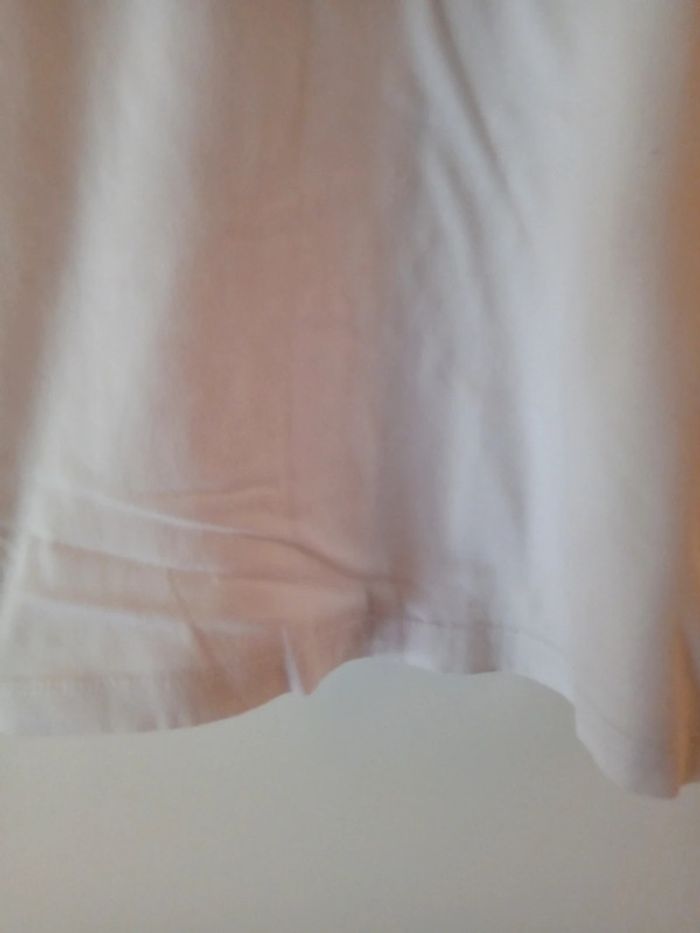 Tee-shirt manches courtes blanc.  Zeeman 11 ans - photo numéro 7