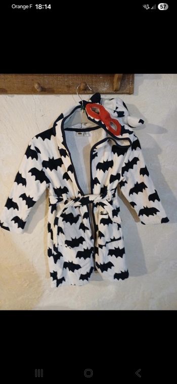 Peignoir garçon taille 3 ans