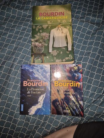 Lot de 3 livres de Françoise Bourdin