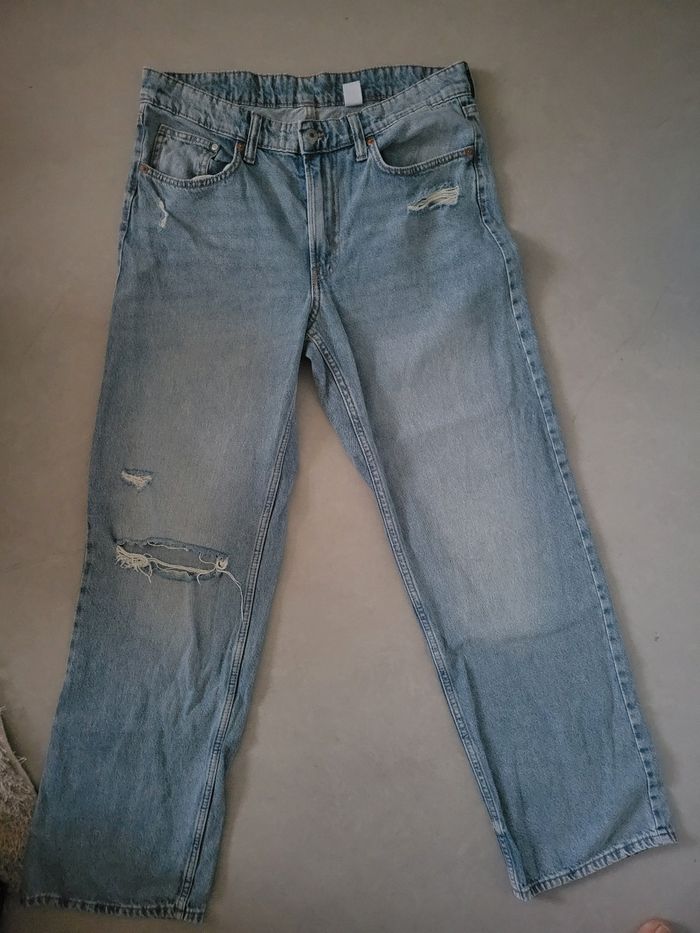 Jean large pour femme