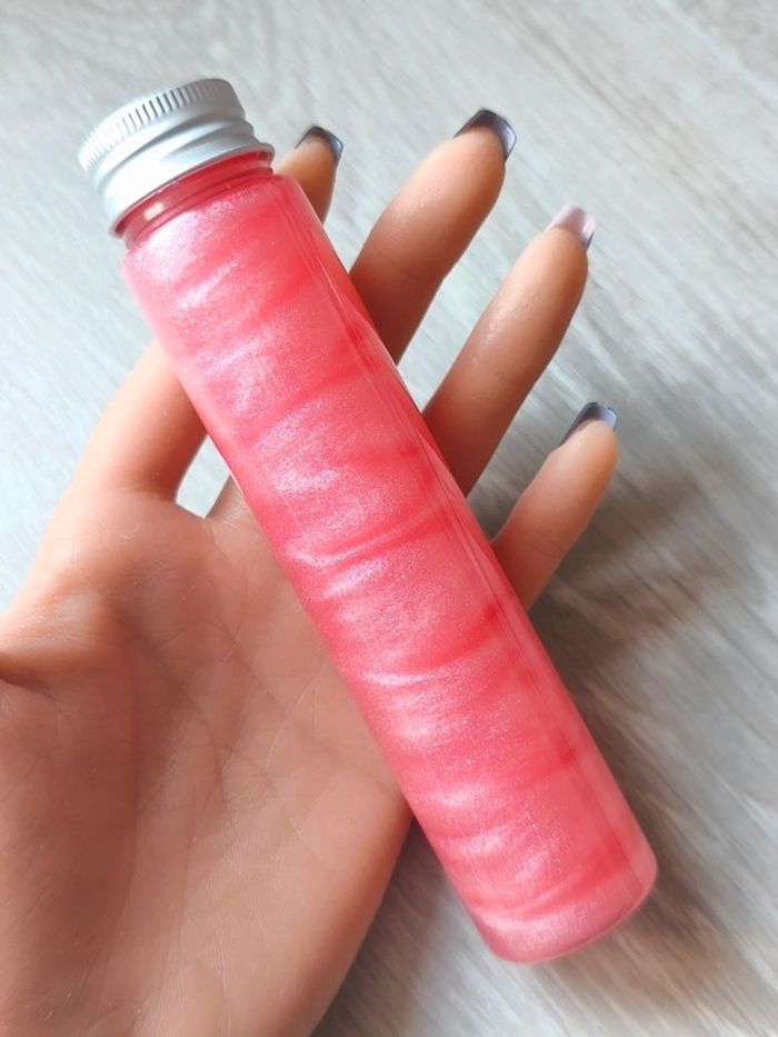 Tube sensoriel sensorielle magique rose retour au calme - photo numéro 3