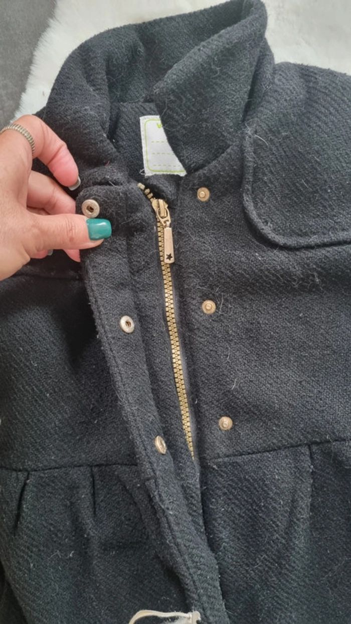 Manteau vertBaudet noir 4 ans 104 cm - photo numéro 2