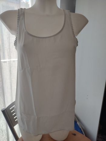 #kytieSfemme. Débardeur bi matière taille S