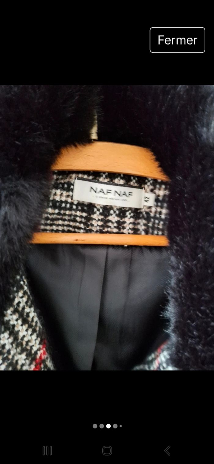 Manteau naf naf quasi neuf - photo numéro 3