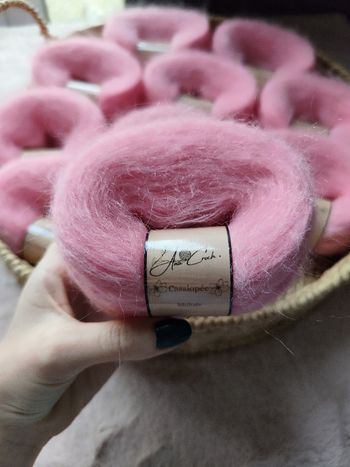 10 pelotes mohair 
