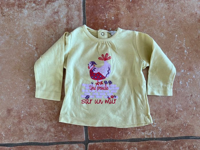 Lot 6 t-shirt manches longues 6mois - photo numéro 18