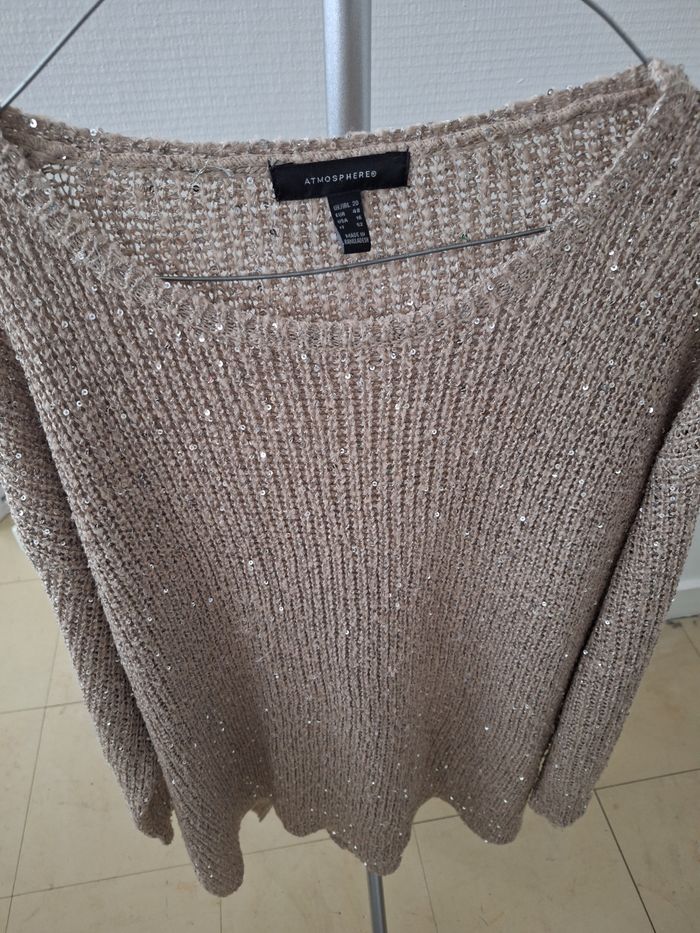 Pull atmosphère taille 48