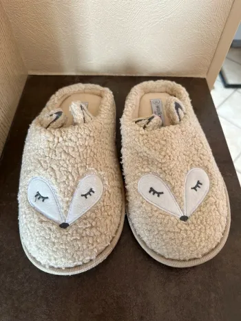 Chaussons beige